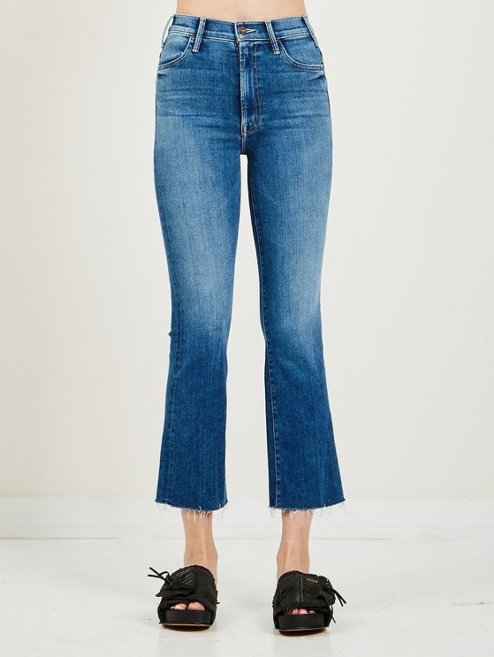 MOTHER The Hustler Ankle Fray In Satisfaction, Guaranteed 24